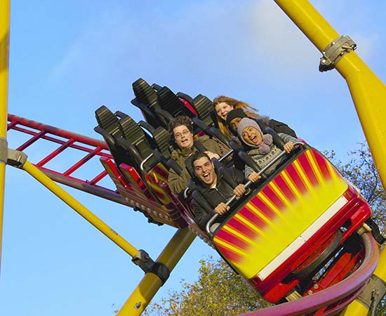 Suspended Thrill Roller Coasters